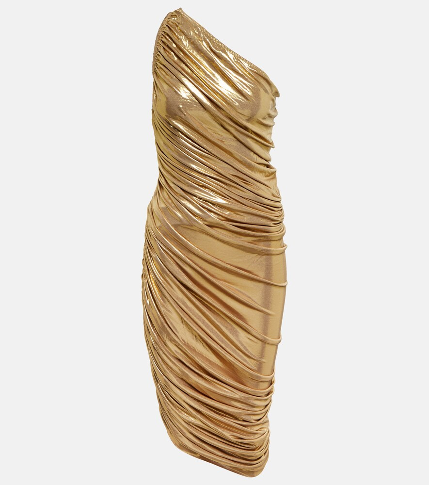 Midikleid Diana aus Lamé | Mytheresa (DACH)