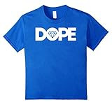 Dope White Logo Crew Diamond Kush T-Shirt | Amazon (US)