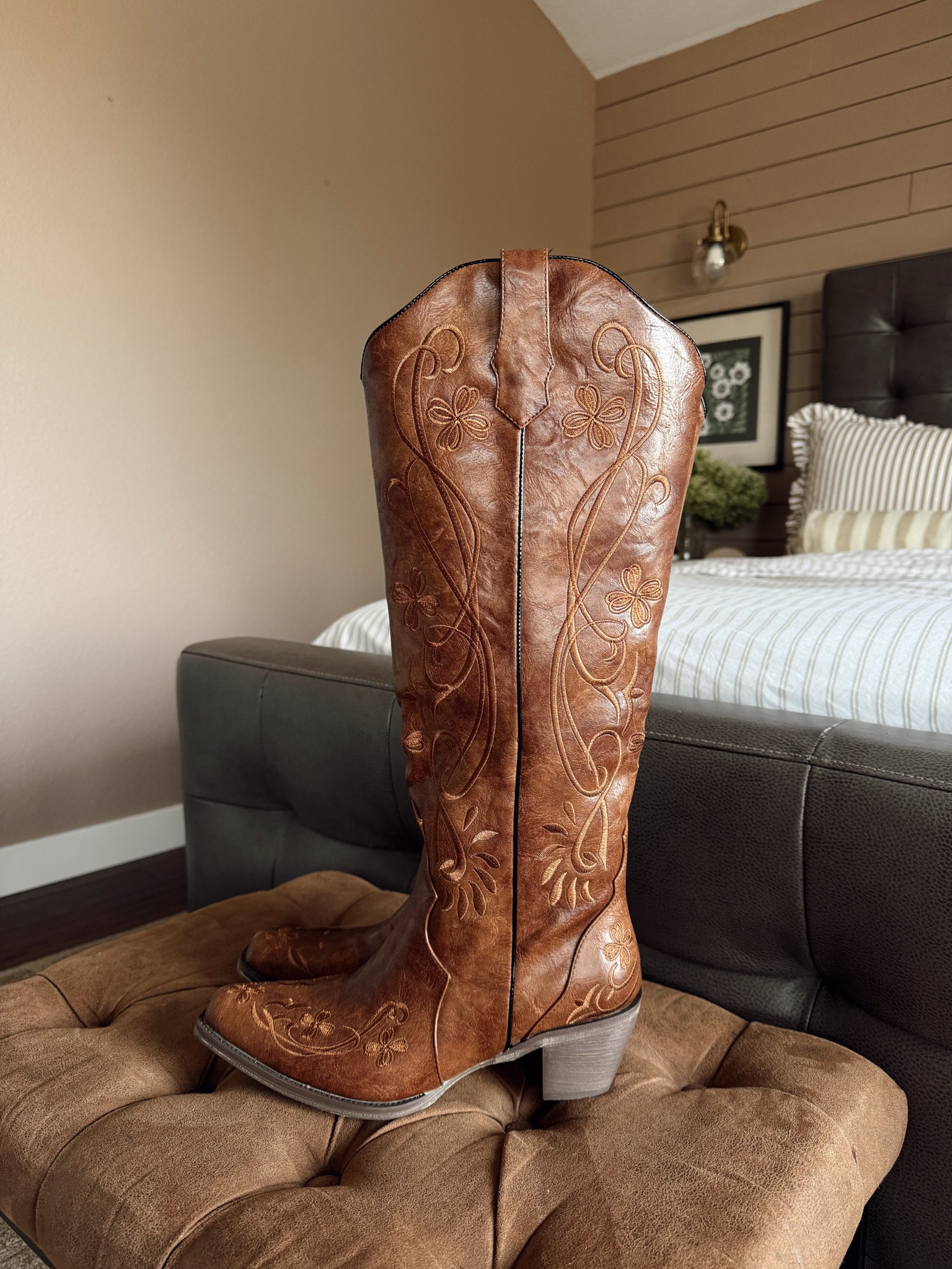 cute and floral cowboy boots! cannot wait to wear these to my first country concert of 2026!  

 #LTKFindsUnder100