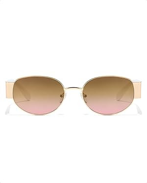 SODQW Retro Oval Sunglasses for Women, 90s Vintage Designer Ladies Shades Trendy Fashion Sun Glas... | Amazon (US)