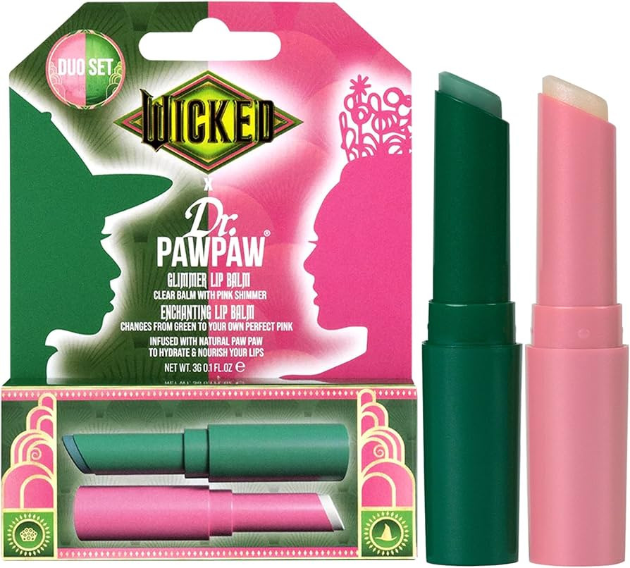 Dr. PawPaw Wicked Enchanting and Glimmer Lip Balm Duo - Moisturizing, Tinted Lip Balm for Women -... | Amazon (US)