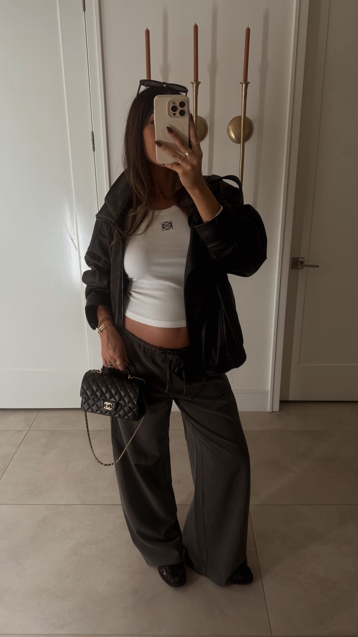 styling the bump is so fun 🥹 been living in these drawstring pants during my pregnancy. i'm 5 months now and wearing a medium, which should carry me throughout my entire pregnancy. i would have normally done a small 

#LTKFindsUnder50 #LTKStyleTip #LTKBump