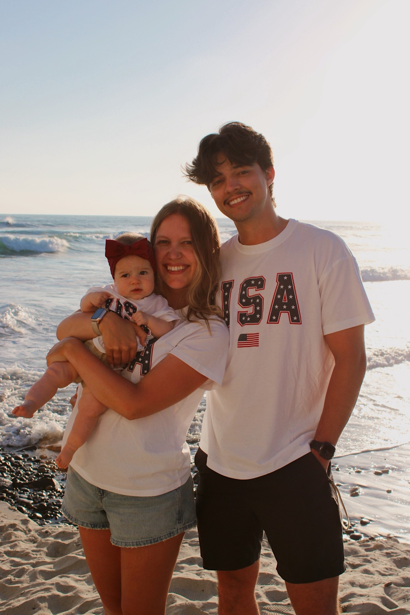 matching family USA shirts!
