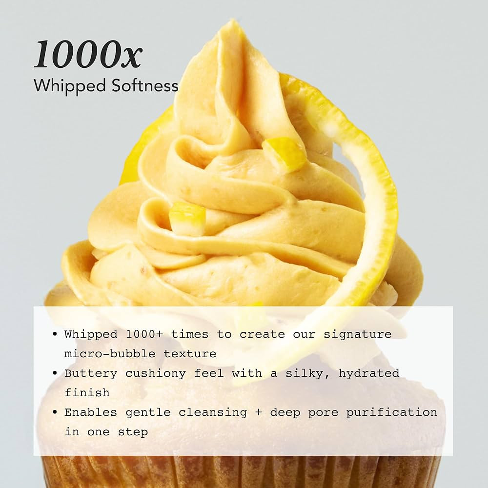 Whipped Korean Skincare Face Wash, Radiance Boosting Care, Vegan Facial Cleanser for Dry, Uneven ... | Amazon (US)