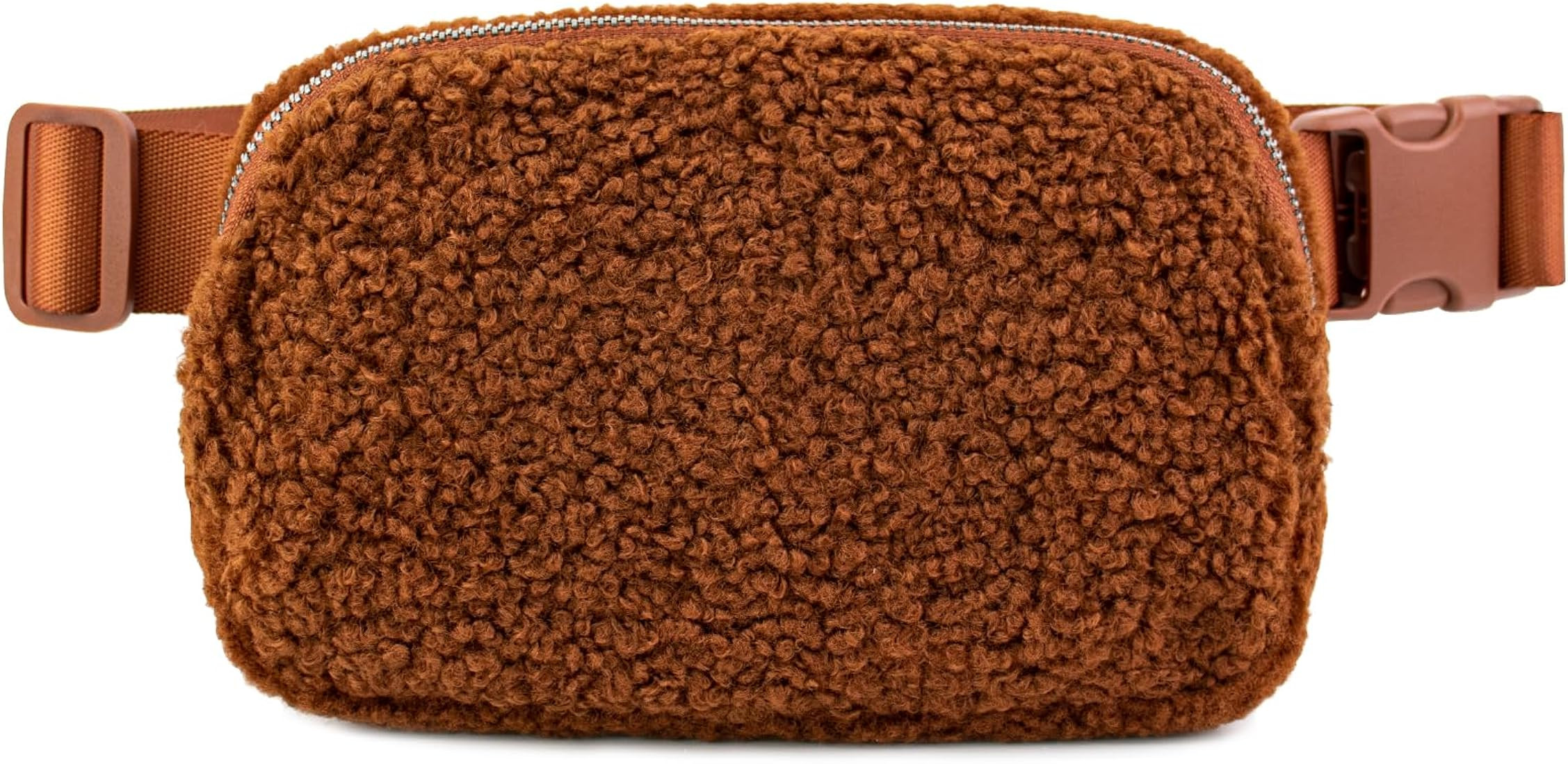 Fleece Belt Bag Sherpa Crossbody Bag Waist Pouch Fanny Packs with Adjustable Strap Small Chest Ba... | Amazon (US)