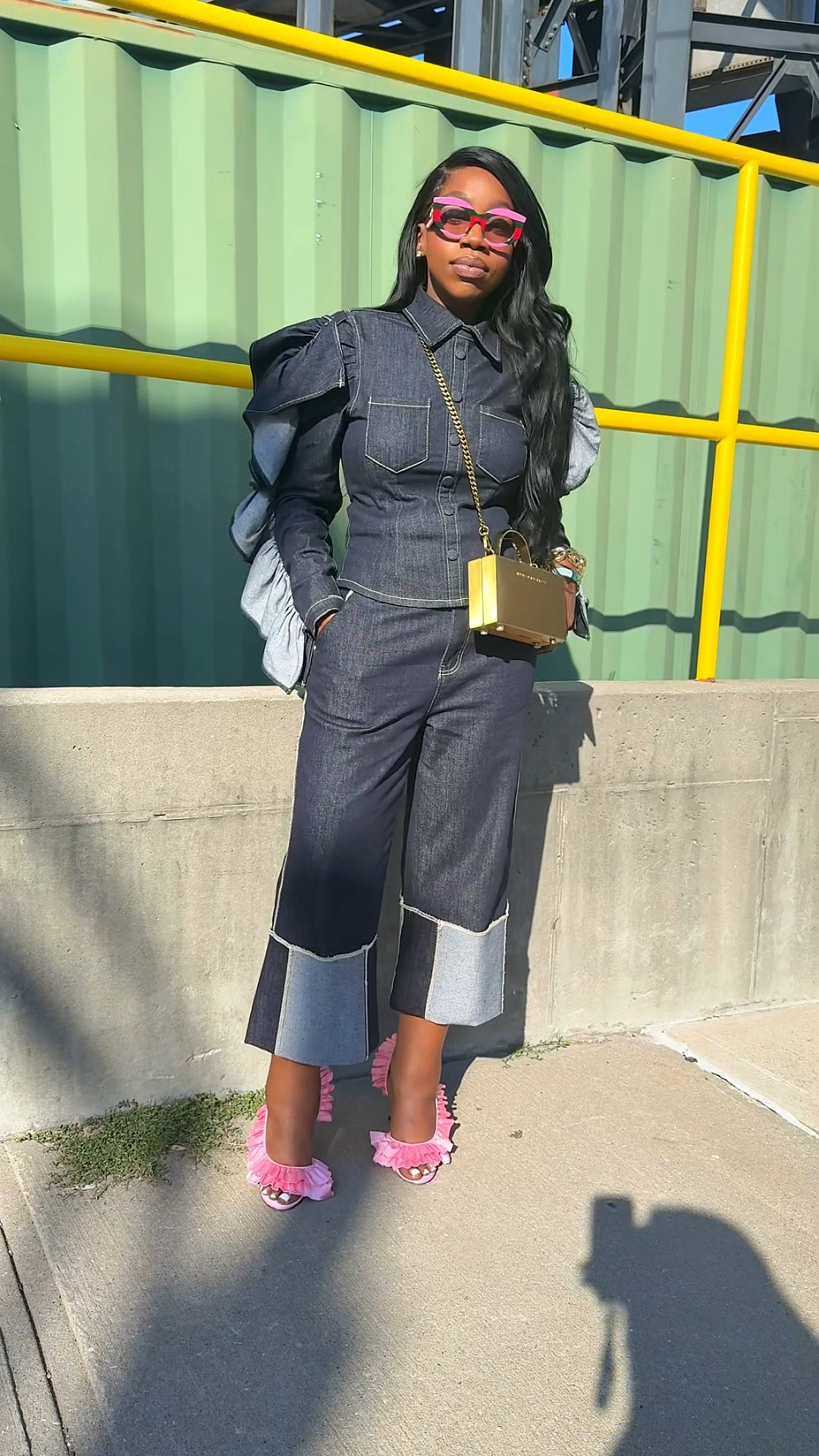 Denim Tuxedo but with a little razzle dazzle! 

#LTKFindsUnder100 #LTKStyleTip #LTKFindsUnder50