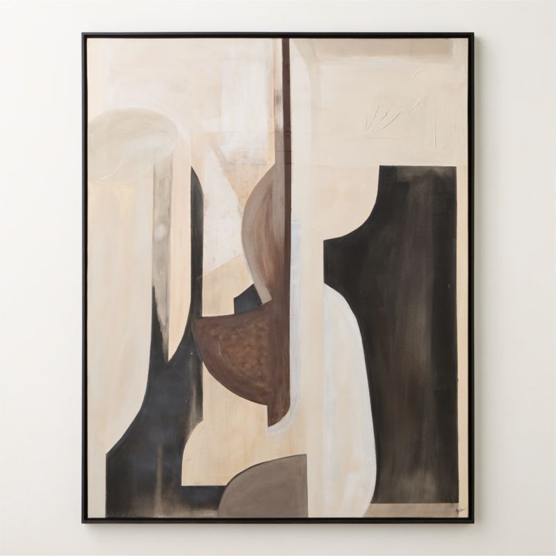 'Piovere' Framed Wall Art 70"x56" | CB2 | CB2