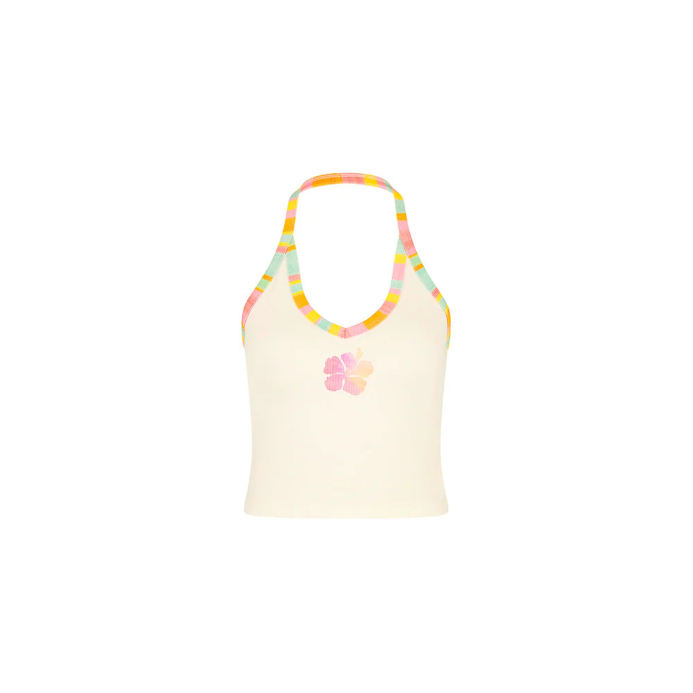 Printed Dip Halter Tank - Summer Sundae | Kulani Kinis US