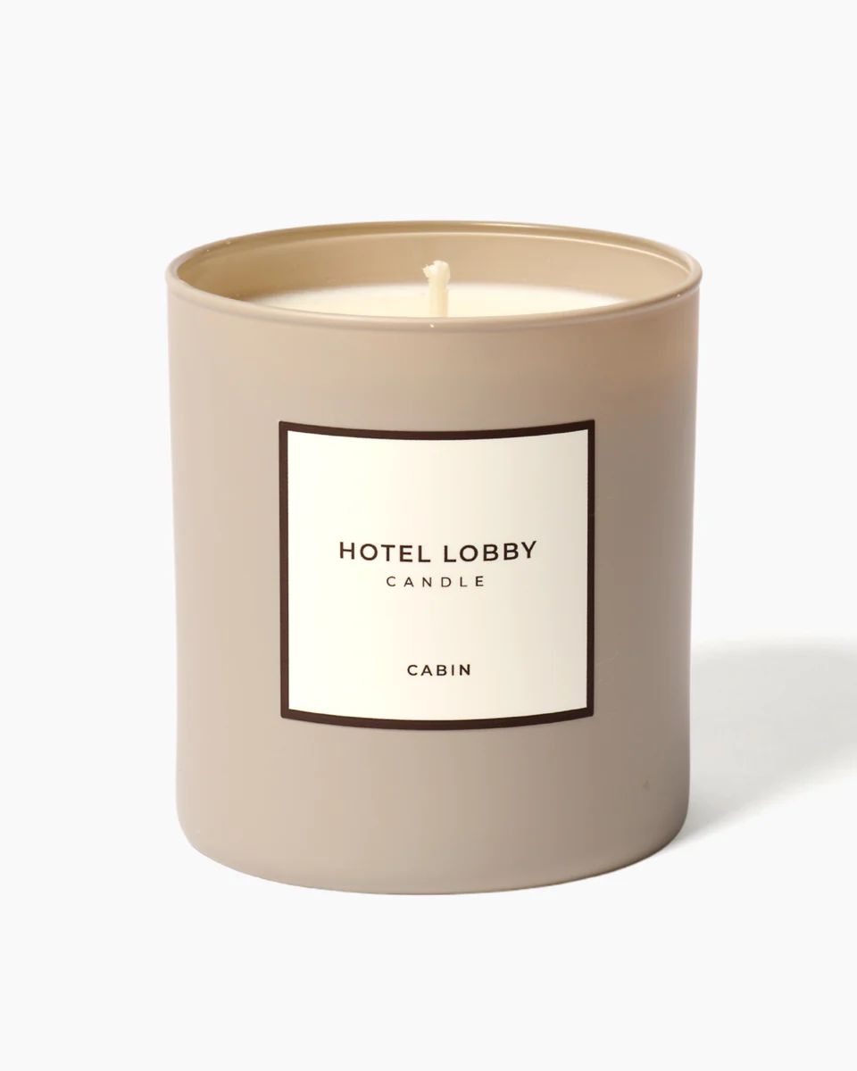 Cabin Candle | Hotel Lobby Candle