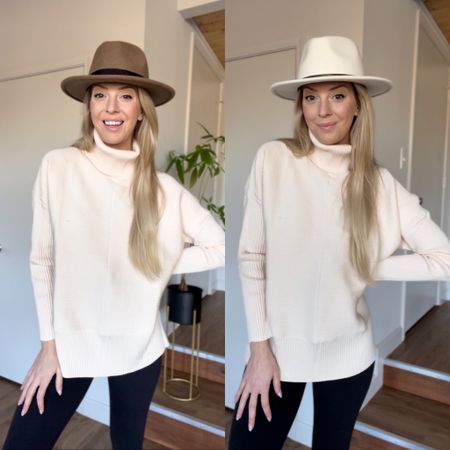 Time to stay cozy. Sweater and hats are under $50 on Amazon. 

Wearing small in sweater.

Hat colors: coffee and cream ivory. 

5’8”
xs-s
25/26 in jeans

#winteroutfit #sweaterdress #lounge #vacationoutfit

#LTKHoliday #LTKunder50 #LTKSeasonal