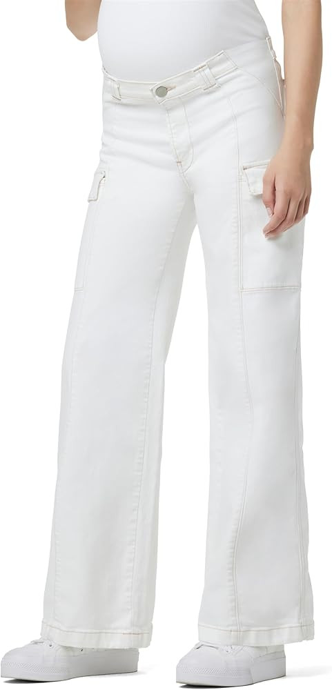 HUDSON Women's Utility Wide Leg Cargo Maternity | Amazon (US)