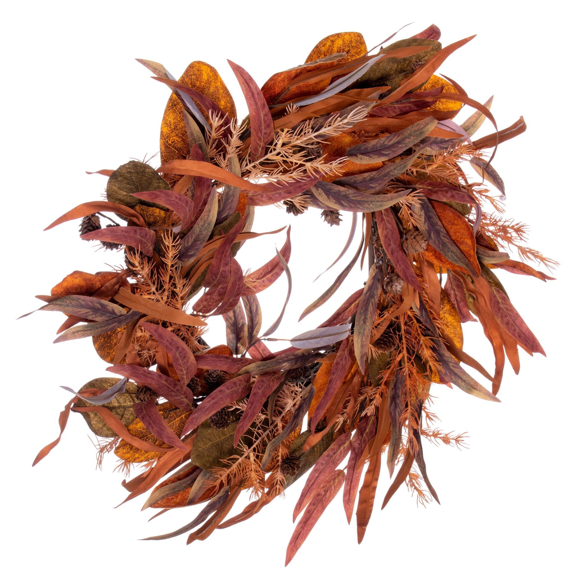 Primrue Faux Mixed Assortment Polyester 22'' Wreath | Wayfair | Wayfair North America