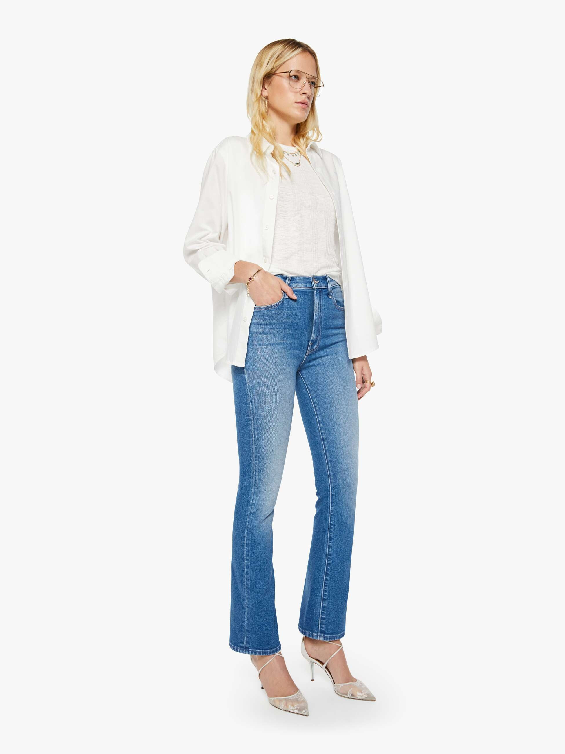 The Hustler Skimp - Kissing The Caddy | Mother Denim
