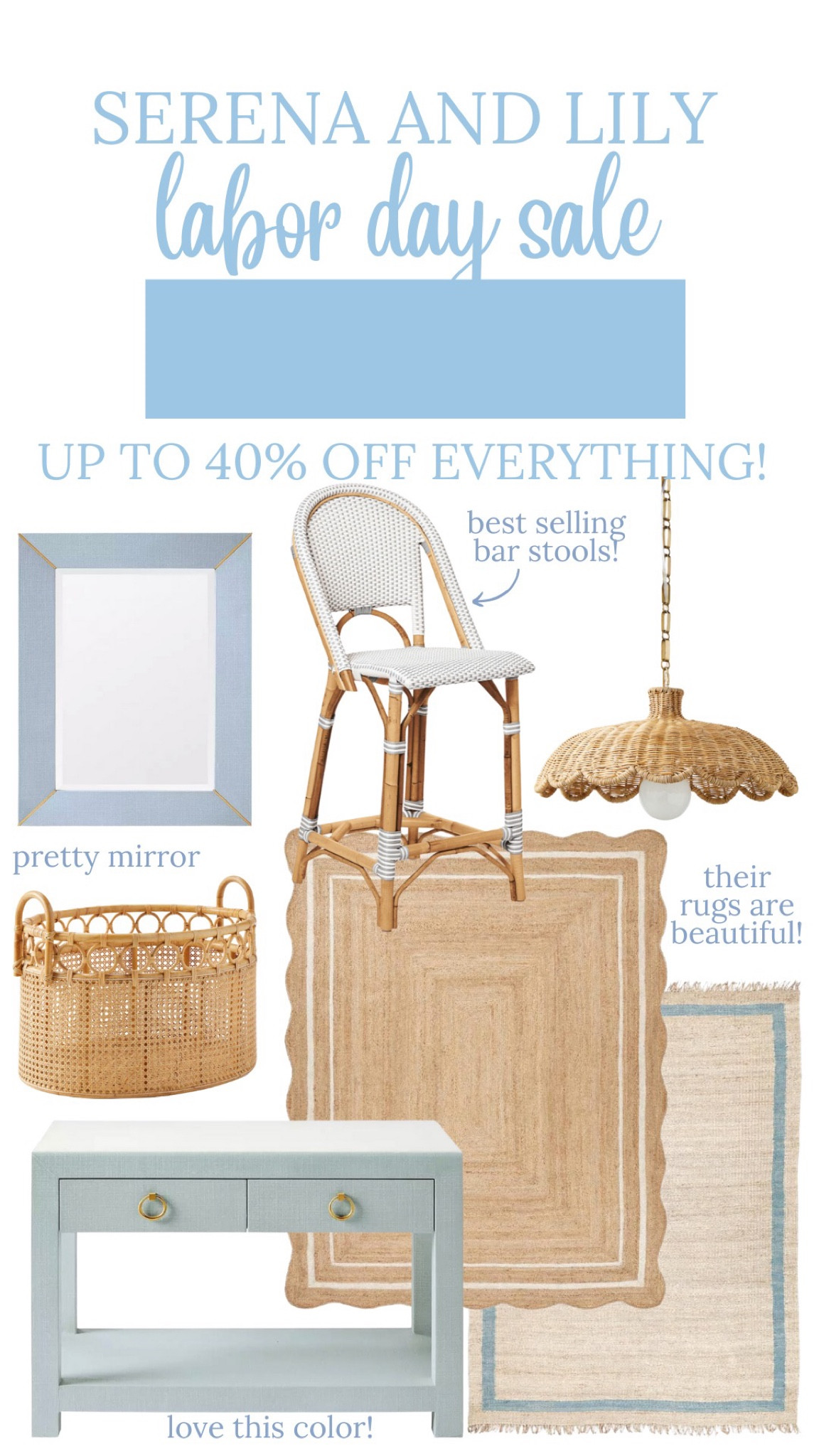 Riviera Rattan Bar & Counter Stools curated on LTK