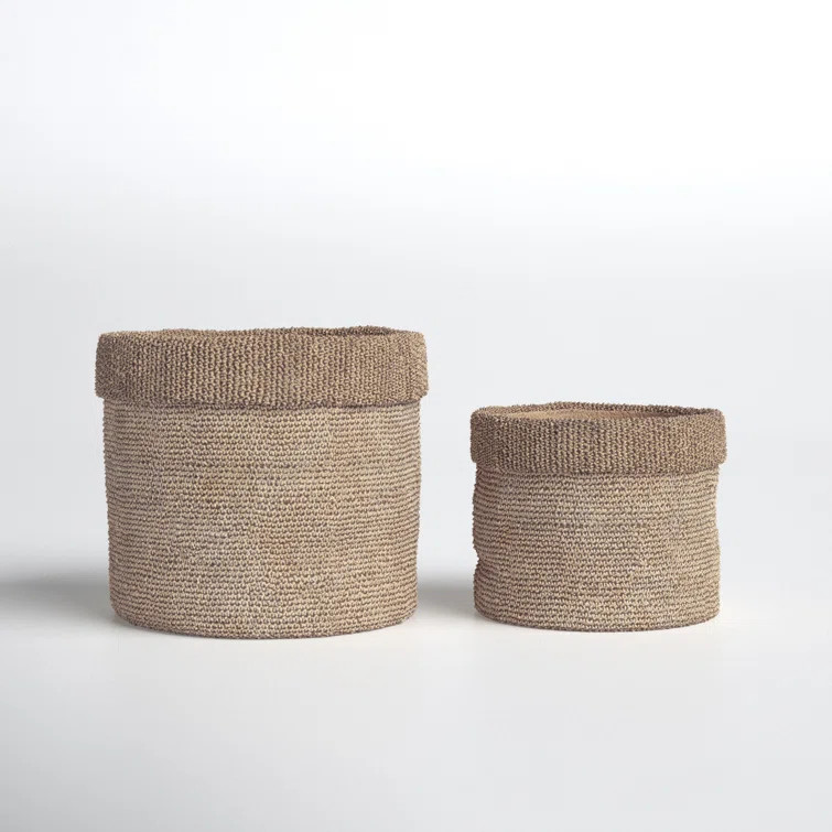 Mullen Cement Pot Planter (Set of 2) | Wayfair North America