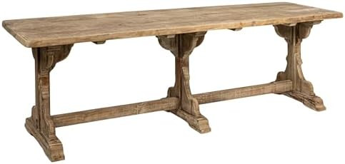 Creative Co-Op Reclaimed Wood Table with Trussel | Amazon (US)