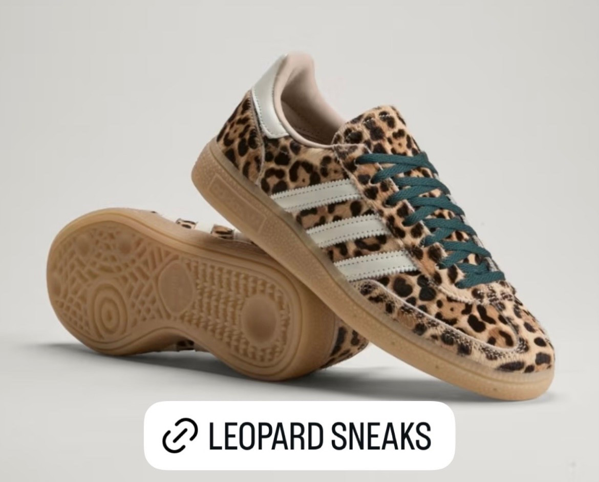 Adidas sneakers
Leopard sneakers


#LTKootd #LTKActive #LTKSaleAlert