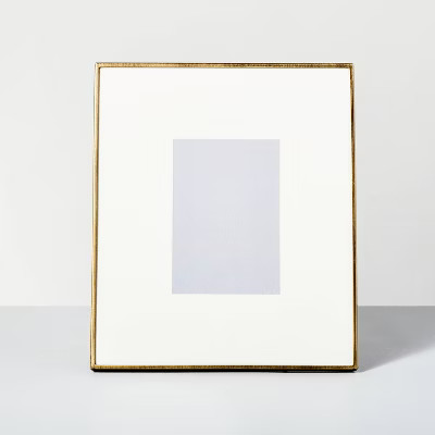 Metal Photo Frame Brass Finish - Hearth & Hand™ with Magnolia | Target