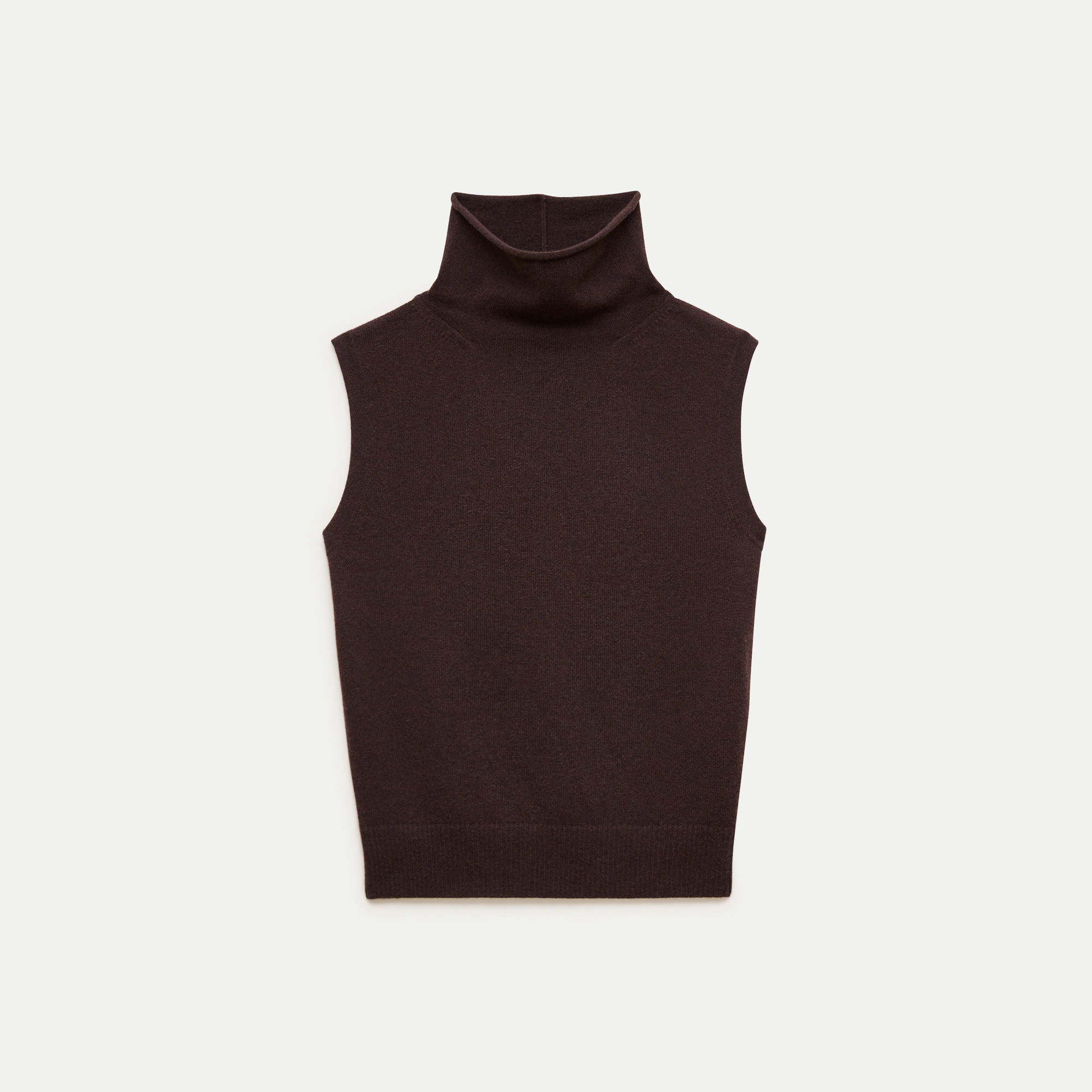 Cashmere turtleneck sweater shell | J. Crew US