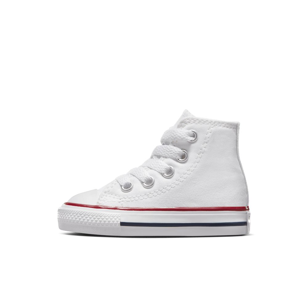 Converse Chuck Taylor All Star High Top  Infant/Toddler Shoe Size 2C (White) | Converse (US)