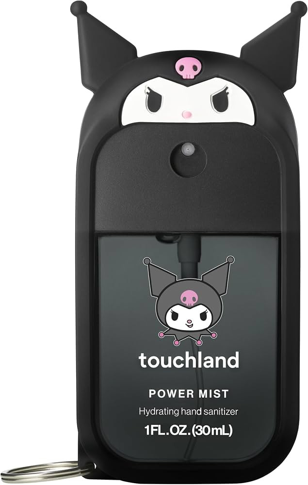 Touchland x Kuromi Hydrating Hand Sanitizer Spray & Case Travel Size | Amazon (US)