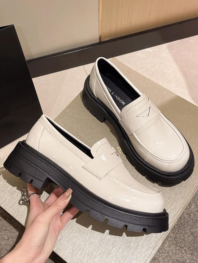 Minimalist Platform Loafers | SHEIN