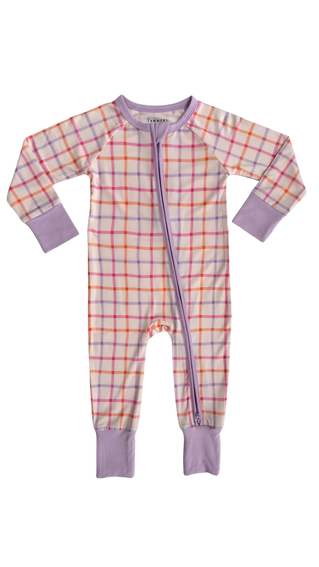 Candy Plaid Zipper Romper | In My Jammers