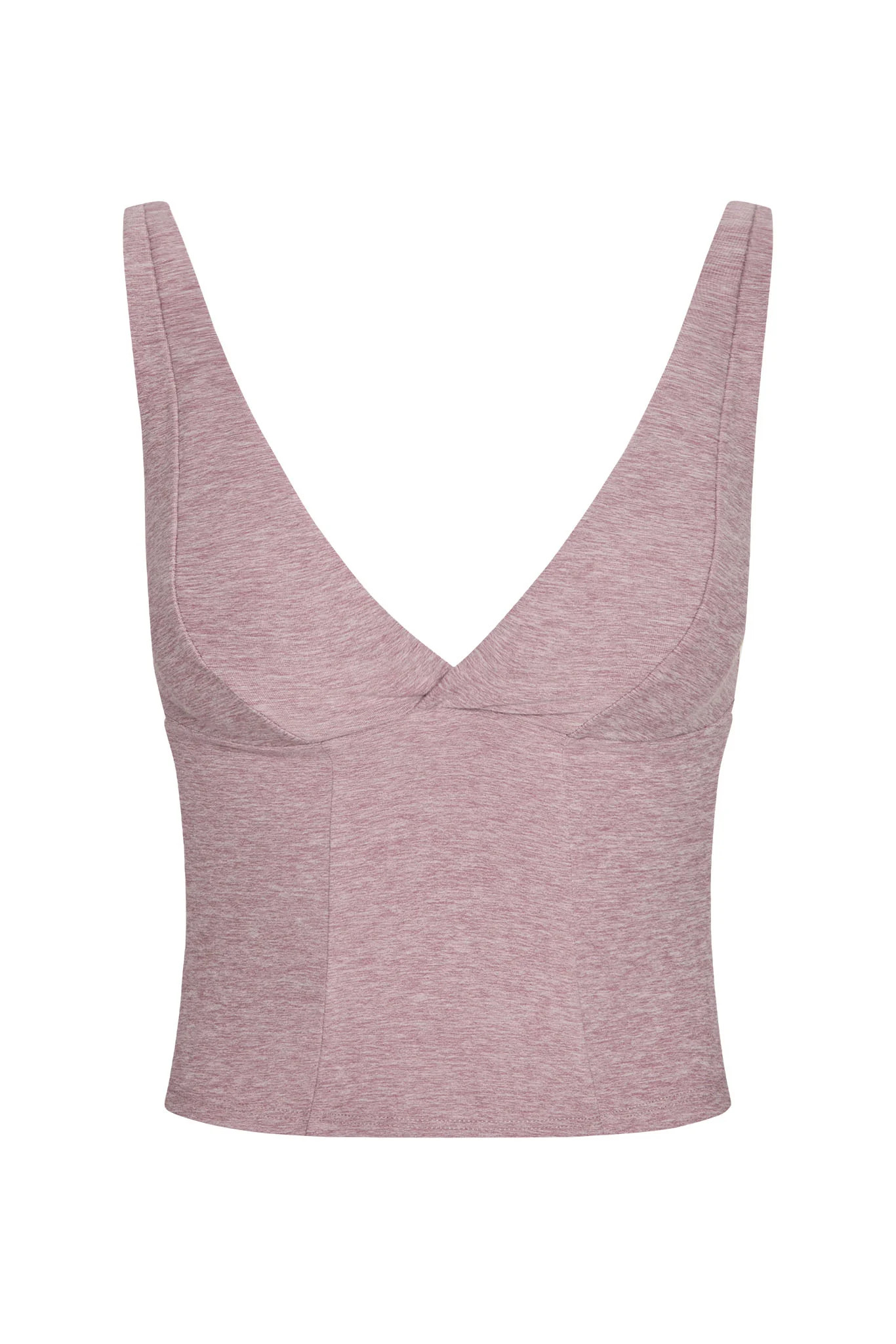 Glacier Tank - Heather Mauve | Monday Swimwear