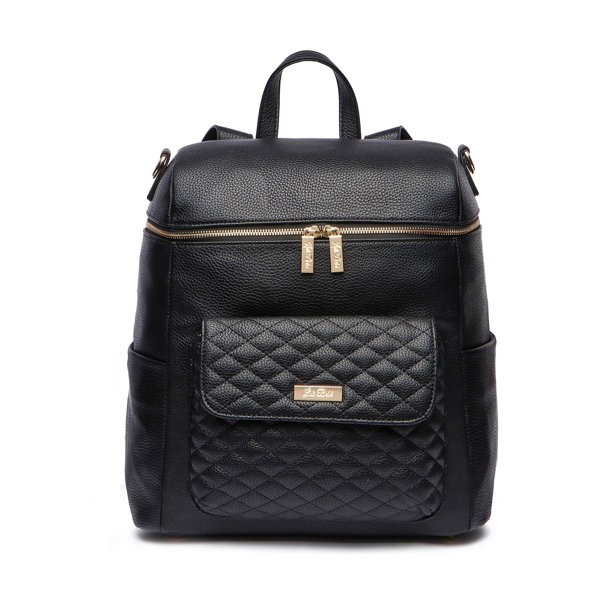 Monaco Diaper Bag | Ebony Black | Luli Bebé