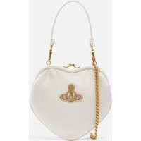 Vivienne Westwood Belle Heart Frame Croc-Embossed Leather Purse | Coggles (Global)