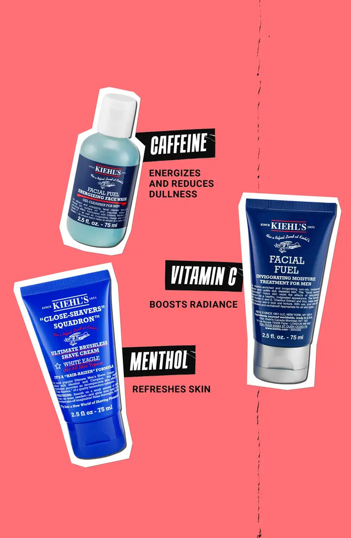 Kiehl's Since 1851 Shave it Off & Take it Off Skincare Gift Set $62 Value | Nordstrom | Nordstrom