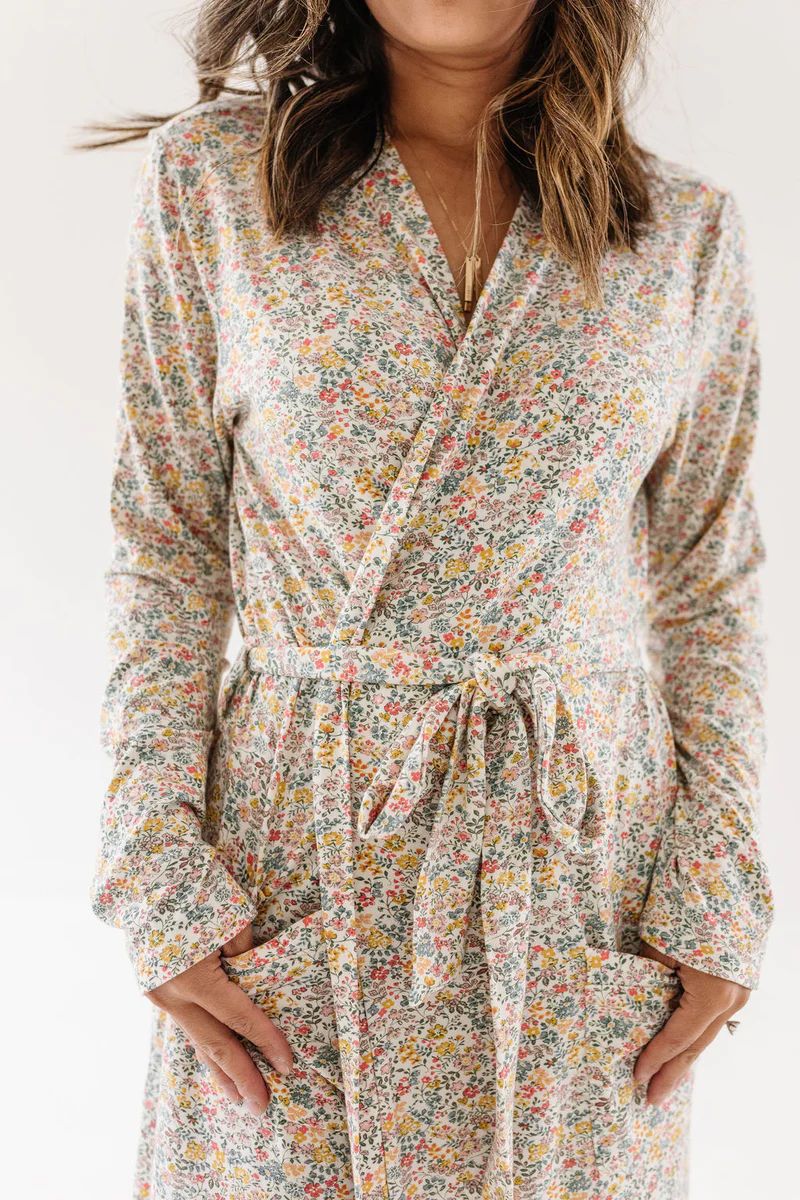 Robe in Clare Floral | Plain Jane