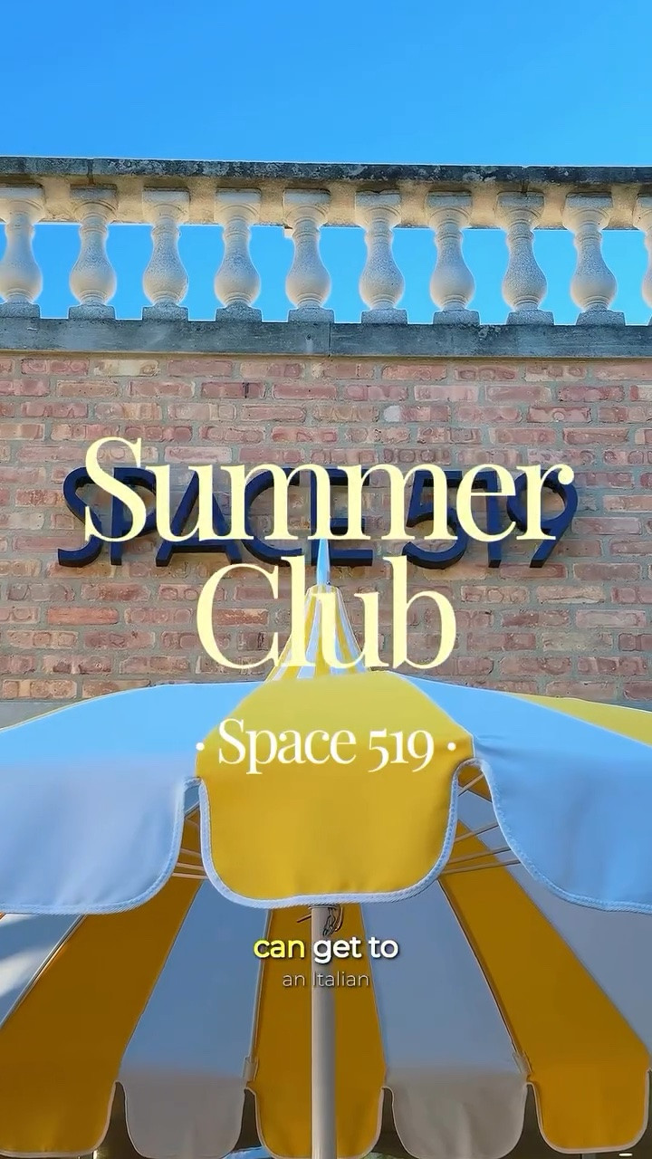 A little taste of Italy—without leaving the North Shore. 🍋

@space_519’s Summer Club is bringing seasonal bites, weekend spritzes, soft serve, shopping and special experiences to Wilmette through August 30. Pick up a Summer Club Passport, collect stamps during your visits and redeem them for rewards along the way.

Perfect for a girls’ night, family outing, brunch or your next summer happy hour.

📍 SPACE 519 | Wilmette, Illinois

Tag the person you’re bringing and save this for your next North Shore outing.

#SPACE519 #Wilmette #NorthShoreIL #ChicagoHappyHour #SummerInChicago
