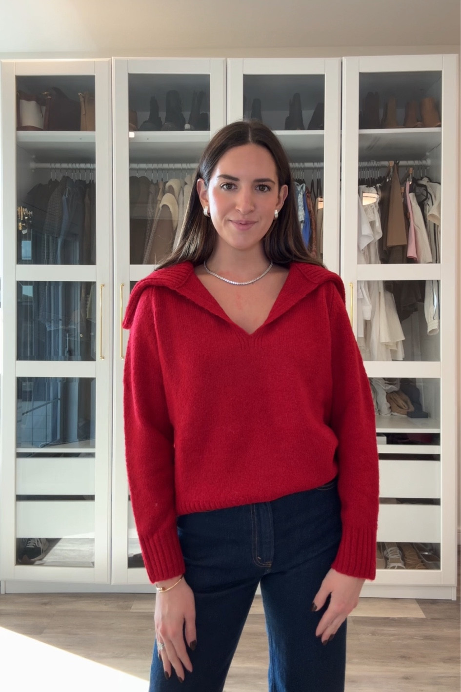 Fall sweater 
Jeans 

#LTKFindsUnder100 #LTKStyleTip #LTKSeasonal