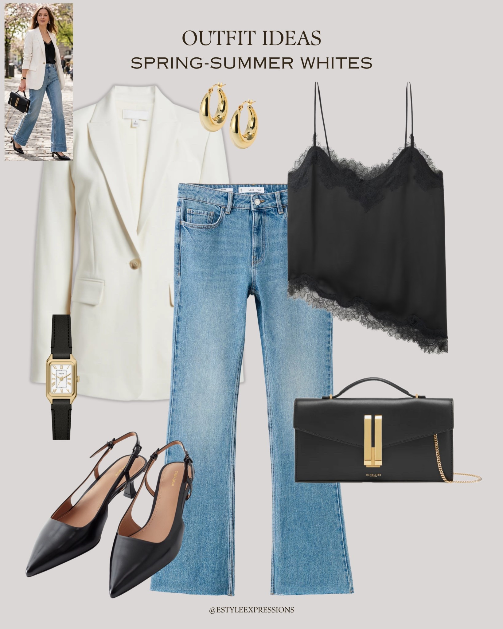 Spring Summer Whites!✨🤍 Easy outfits to keep things light, fresh, and effortless

#LTKWorkwear #LTKSaleAlert #LTKootd