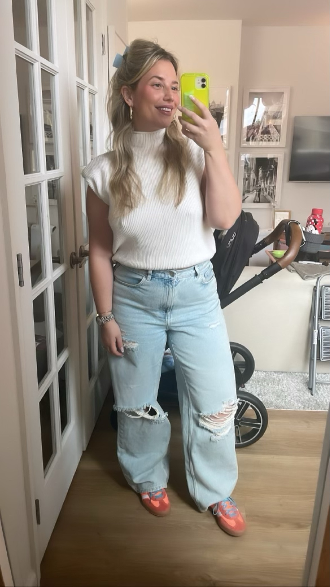 OOTD! Love my fun GOAT sneakers 

#LTKstyletip #LTKSeasonal #LTKunder100