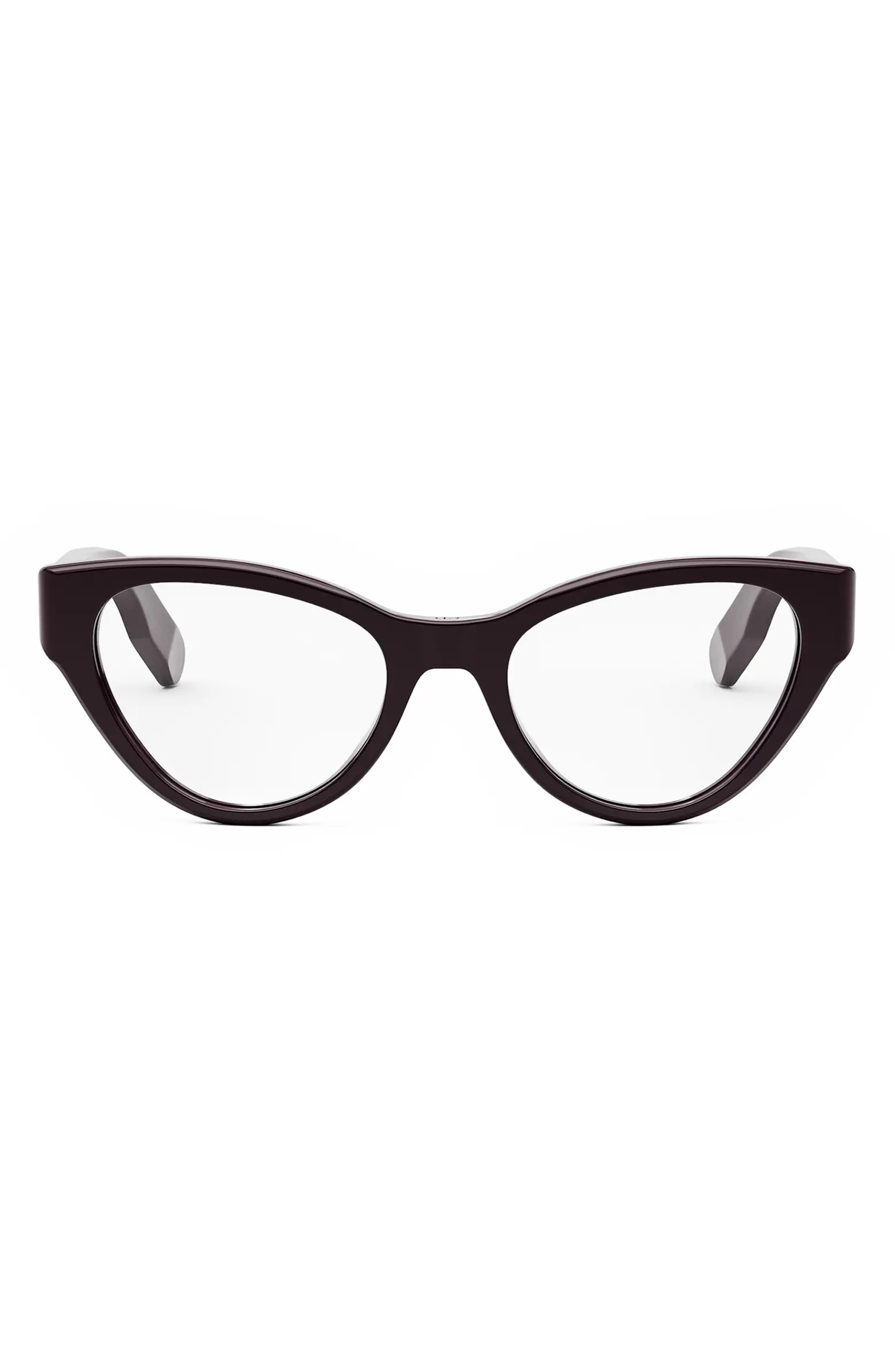 DIOR Lady 95.22 52mm Cat Eye Optical Glasses | Nordstrom | Nordstrom