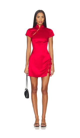 Tina Dress in Red | Revolve Clothing (Global)