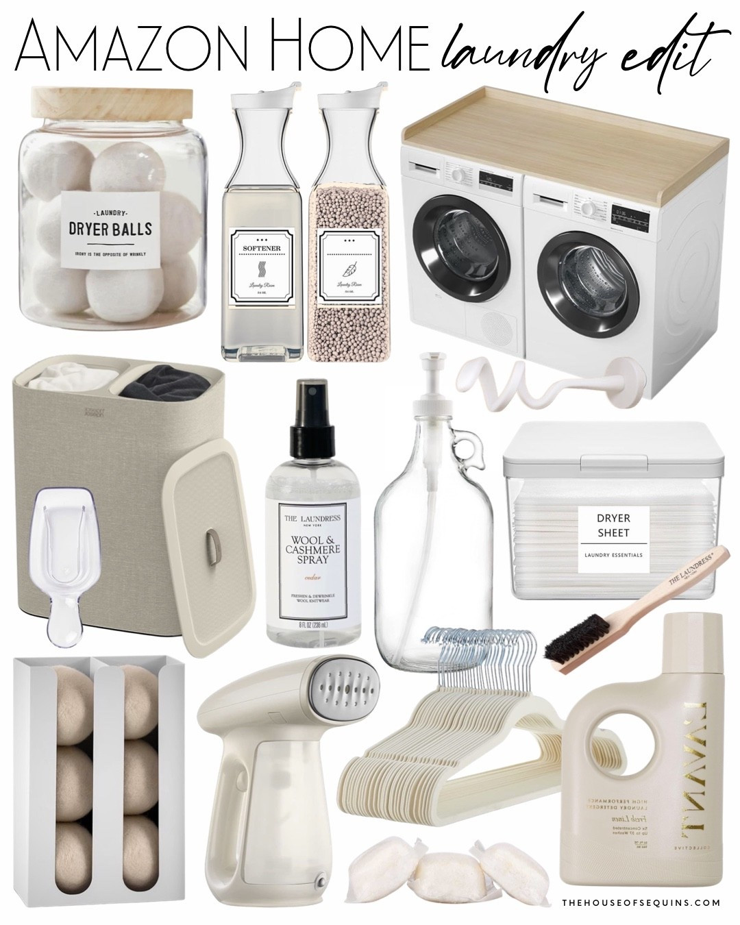 Shop Amazon laundry essentials! Aesthetic laundry room finds, home organization, home storage

Follow my LTK @thehouseofsequins on the @shop.LTK app to view this post and get my exclusive app-only content!

#liketkit 
@shop.ltk
https://liketk.it/5SdtL

#LTKmomlife #LTKmorningroutine #LTKHome