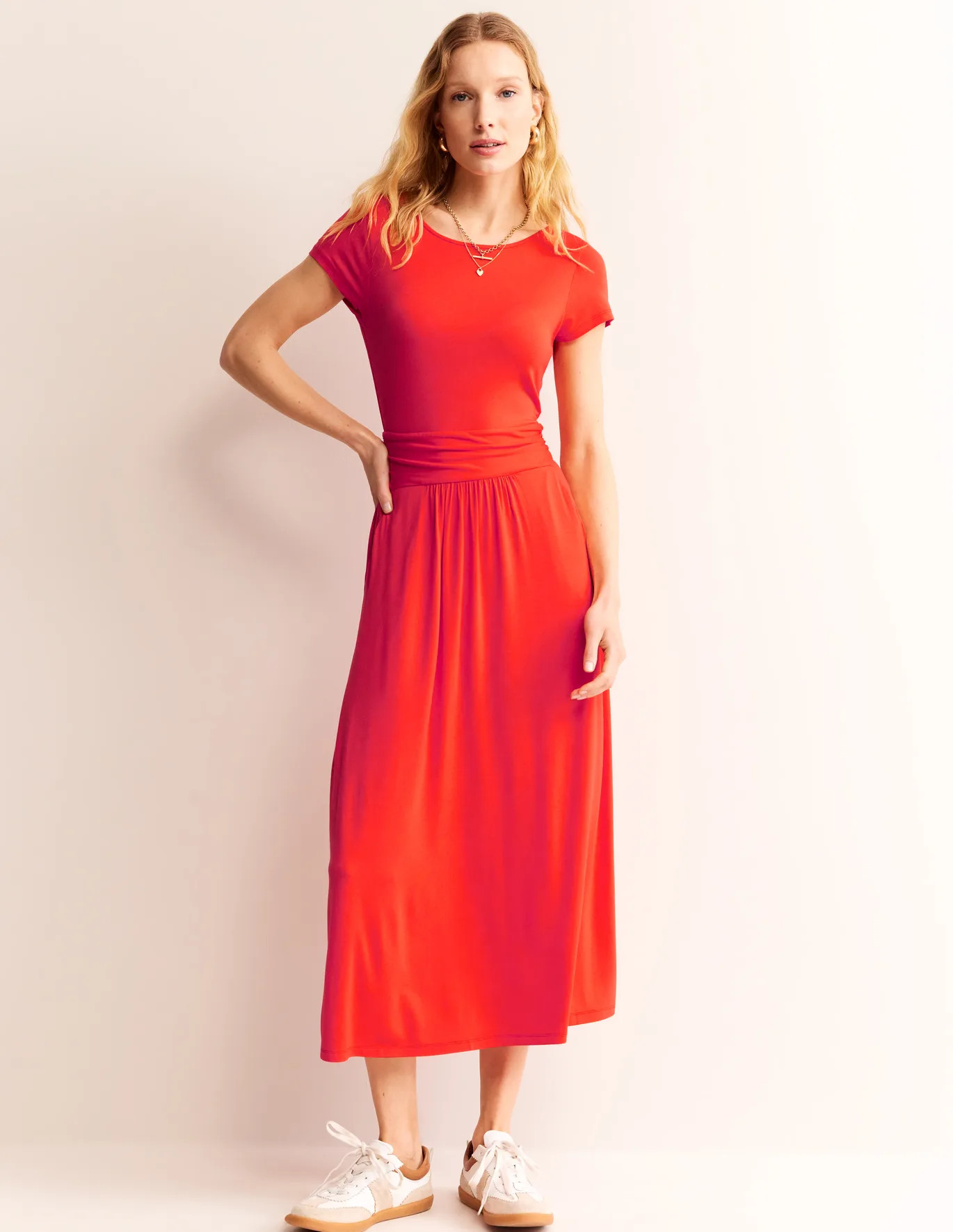 Amelie Jersey Midi Dress | Boden (US)