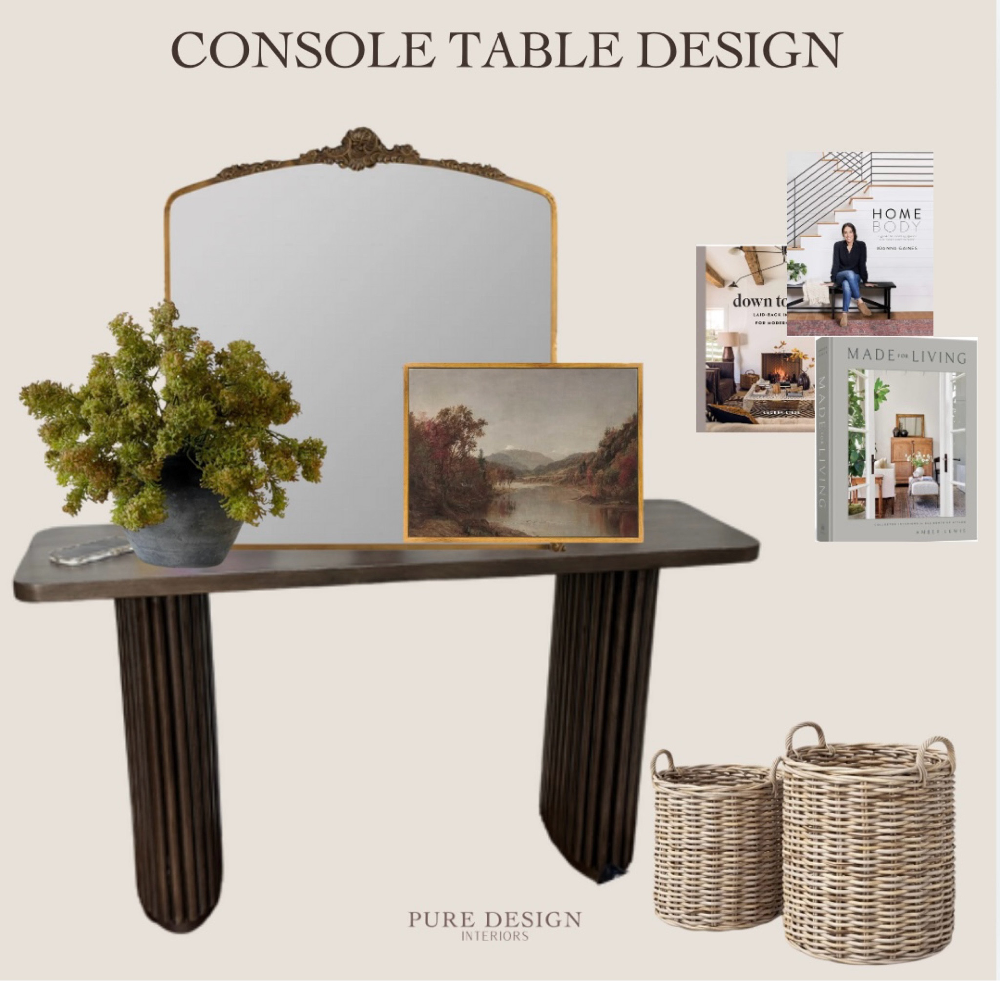 Console table client request