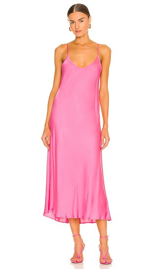 Poppy Slip Dress in Candy | Revolve Clothing (Global)