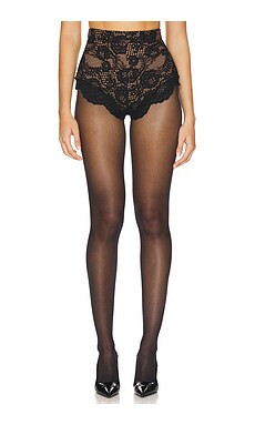 The Dolls House Toni Lace Short in Black from Revolve.com | Revolve Clothing (Global)