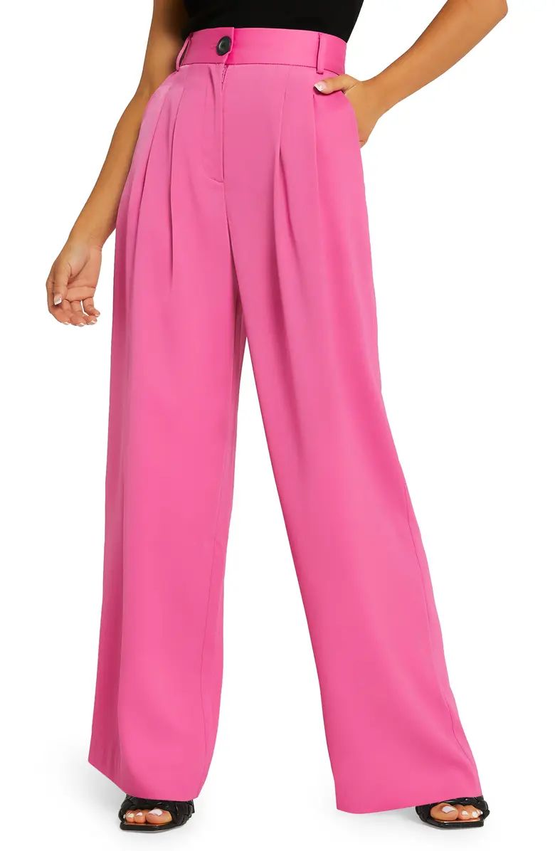 River Island Smart Pleat Front Trousers | Nordstrom | Nordstrom