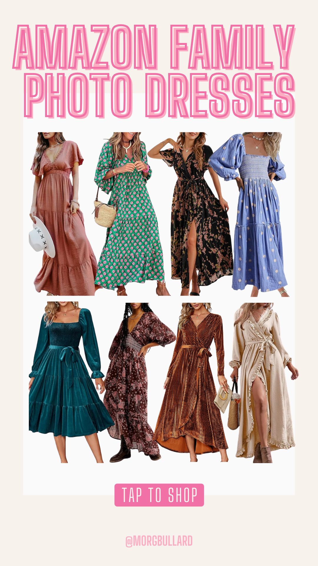 Amegoya Women's Casual Short Sleeve V Neck Floral Maxi Dresses Boho Beach Photoshoot Flowy Ruffle... | Amazon (US)