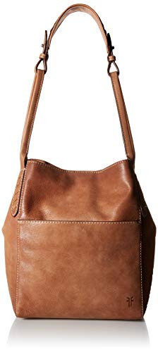 Frye womens Reed Zip Leather hobo handbags, Tan, One Size US | Amazon (US)