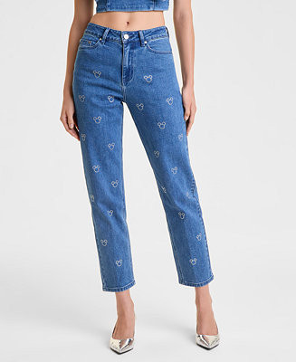 Disney | Macy's Women's Straight-Leg Jeans Embellished with Crystals by Swarovski®, Macy's Exclu... | Macy's