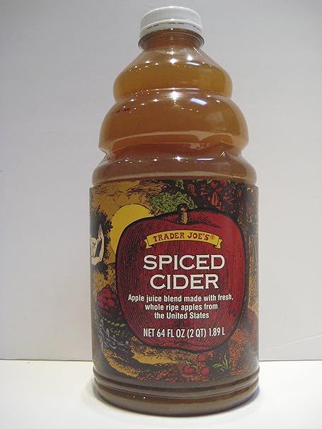 Trader Joe's Spiced Cider, Halloween & Thanksgiving Favorite! 64 Fl Oz | Amazon (US)