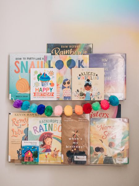 Birthday bookshelves // rainbow and St. Patrick’s day // March Shelfie // children’s books

#LTKSeasonal #LTKfamily #LTKkids