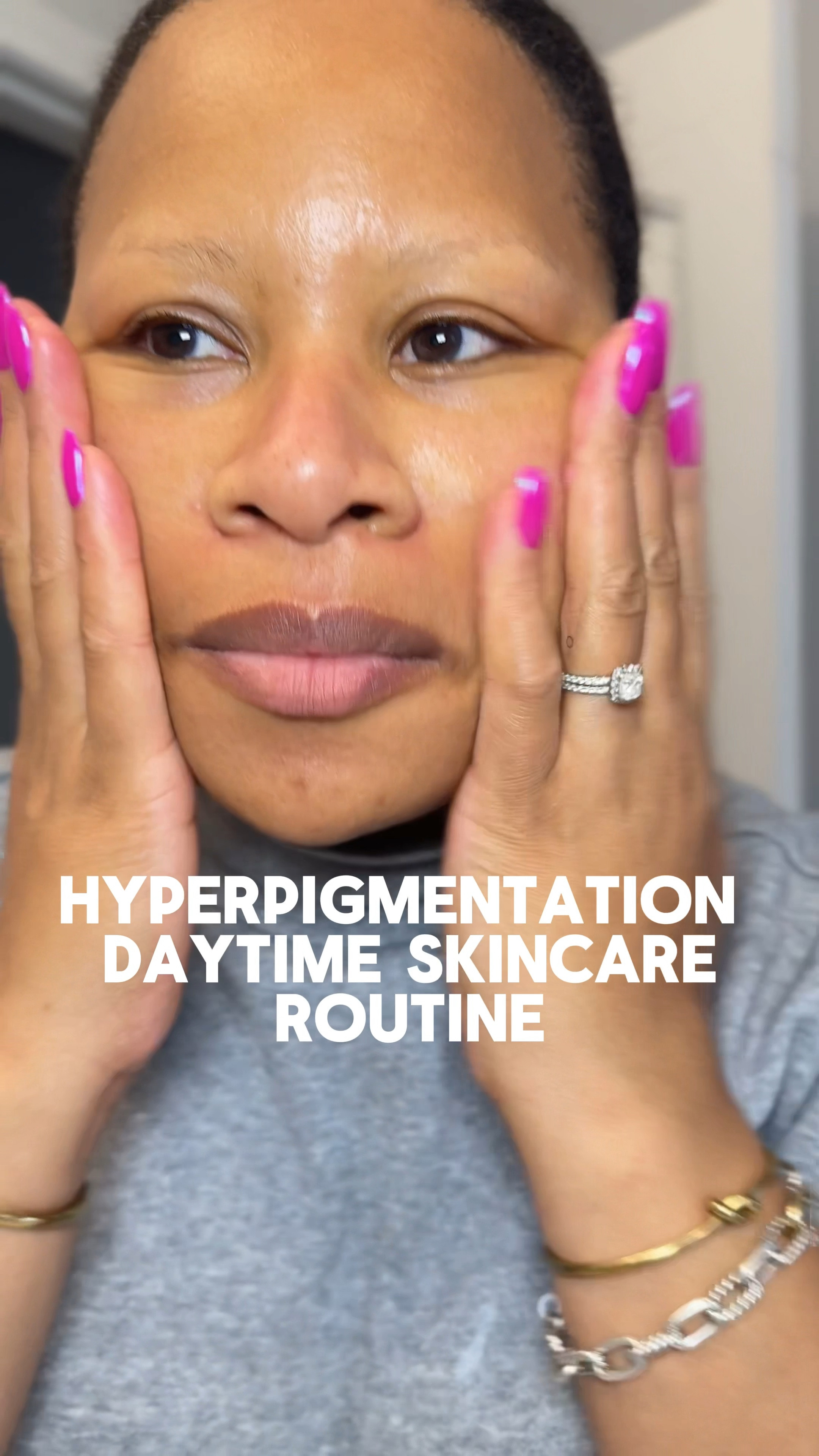 Hyperpigmentation Daytime Skincare Routine. 

#hyperpigmentation #darkspots #acne #skincare #skincareroutine #beauty 

#LTKOver40 #LTKBeauty